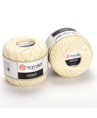 Yarn YarnArt Violet soft yellow (0326)