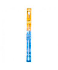 Crochet hook Tunisian Pony 6.0 mm, 30 cm, aluminum (43613)