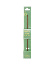 Crochet hook bamboo Pony 2.5 mm, 15 cm (44813)
