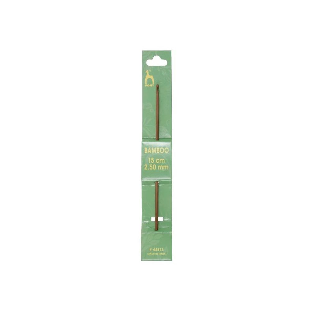 Crochet hook bamboo Pony 2.5 mm, 15 cm (44813)