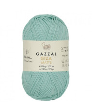 Yarn Gazzal Giza Matte mint powder (5582)
