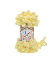 Yarn Alize Puffy soft yellow (13)