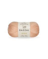 Yarn Gazzal Giza light peach (2453)