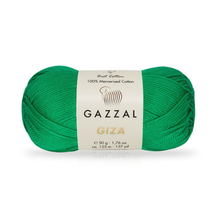 Пряжа Gazzal Giza малахіт (2460)