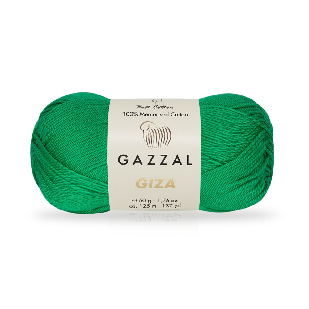 Пряжа Gazzal Giza малахит (2460)