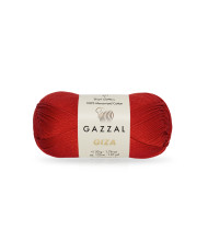Yarn Gazzal Giza Strawberry Red (2466)