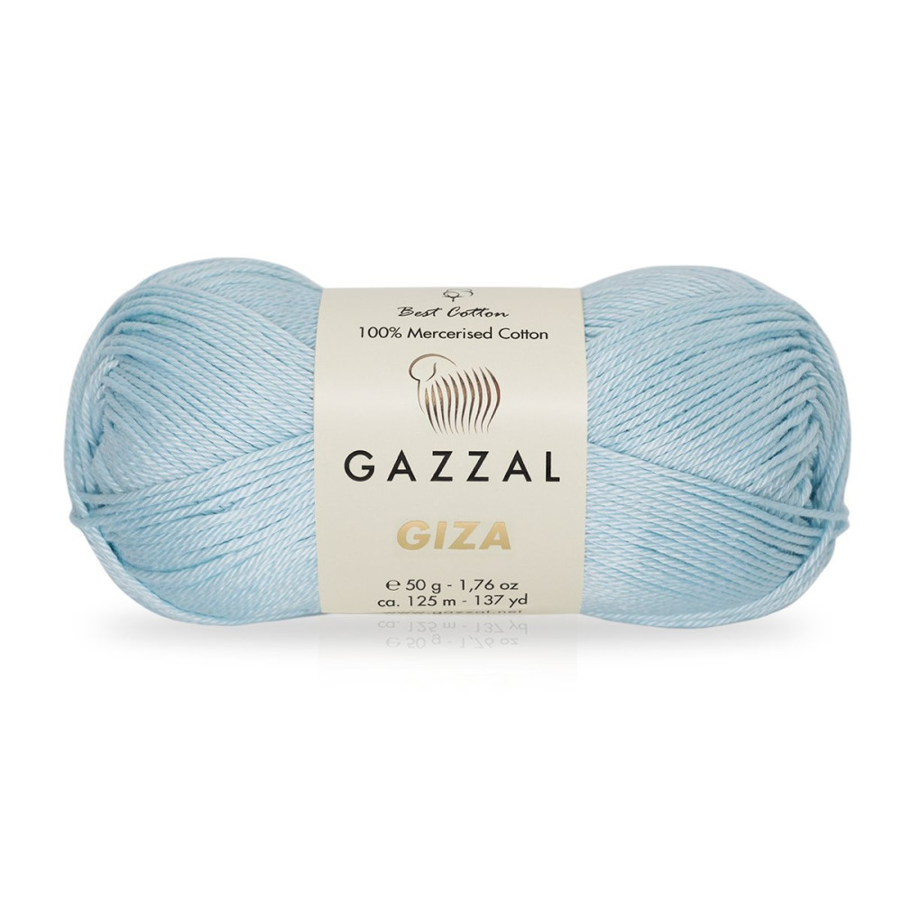 Пряжа Gazzal Giza небесный (2473) Пряжа Gazzal Giza небесный (2473)