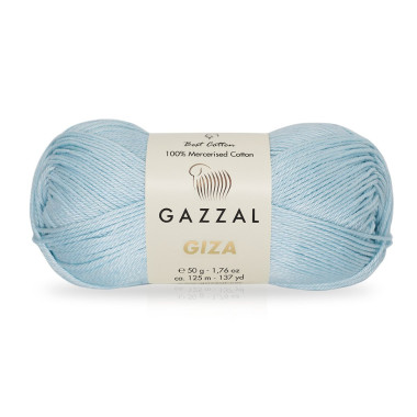 Пряжа Gazzal Giza небесный (2473)