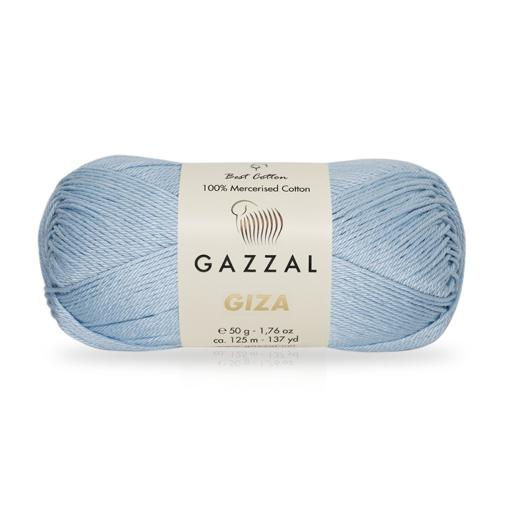 Yarn Gazzal Giza powder blue (2474) Yarn Gazzal Giza powder blue (2474)