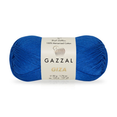 Пряжа Gazzal Giza электрик (2477)