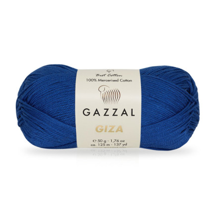 Пряжа Gazzal Giza мистический синий (2478)