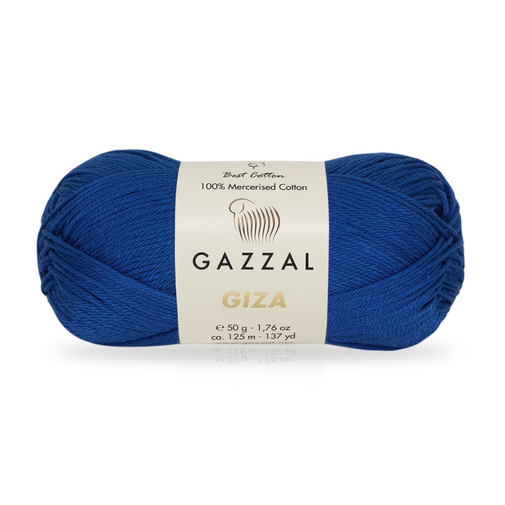 Пряжа Gazzal Giza містичний синій (2478) Пряжа Gazzal Giza містичний синій (2478)