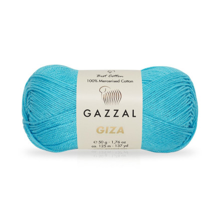 Пряжа Gazzal Giza бірюза (2480)