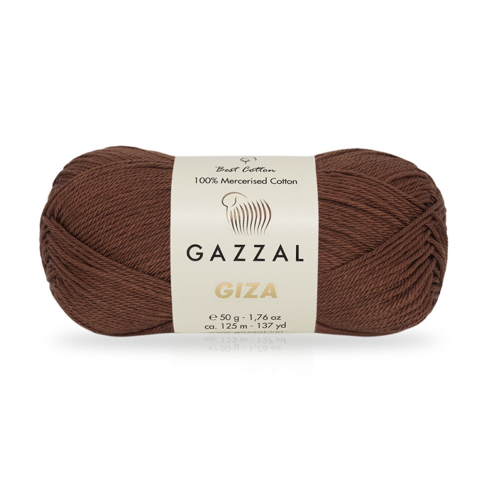 Пряжа Gazzal Giza каштановий (2485) Пряжа Gazzal Giza каштановий (2485)