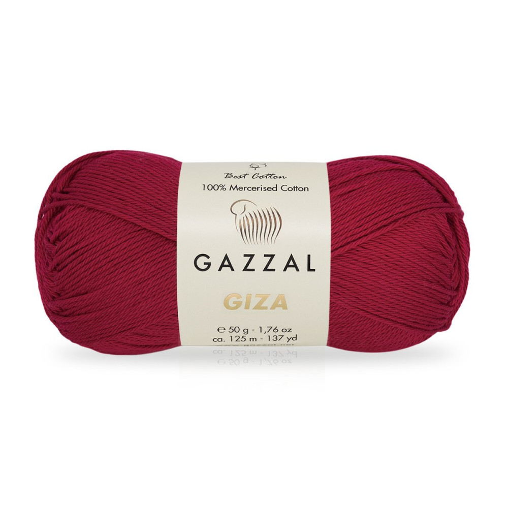 Пряжа Gazzal Giza стигла малина (2487) Пряжа Gazzal Giza стигла малина (2487)