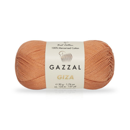 Пряжа Gazzal Giza лососевий (2493)
