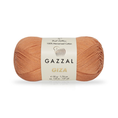 Пряжа Gazzal Giza лососевий (2493)