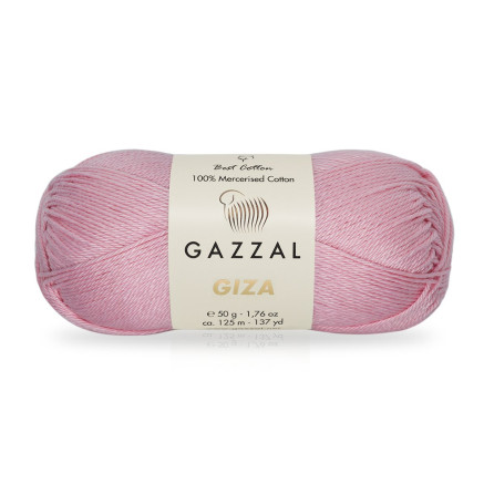 Пряжа Gazzal Giza нежно-розовый (2496)