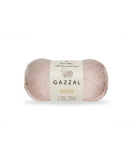 Yarn Gazzal Giza soft peach (2497)