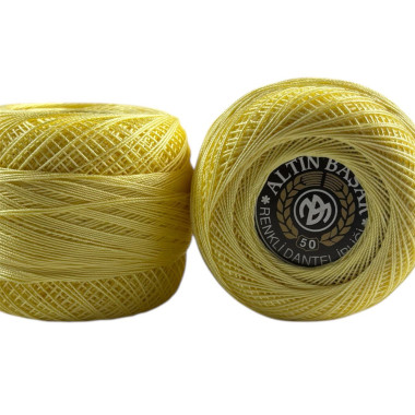 Yarn Пряжа Altin Basak Iris light yellow (303)