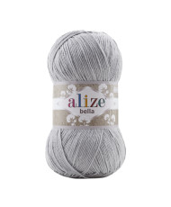 Yarn Alize Bella light gray (21)