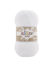 Yarn Alize Bella white (55)