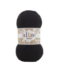 Yarn Alize Bella black (60)