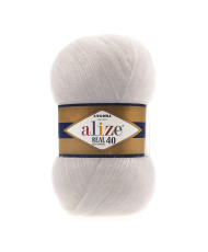 Yarn Alize Angora Real 40 light taupe (599)