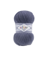 Yarn Alize Angora Lana Gold 800 melange jeans (203)