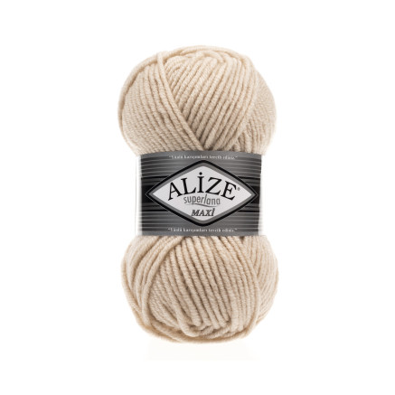 Пряжа Alize Superlana Maxi медовый (310)