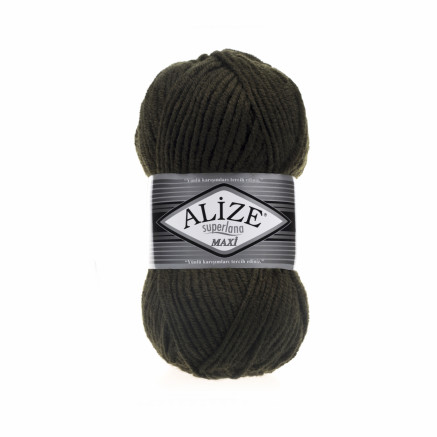 Пряжа Alize Superlana Maxi сосновый бор (241)