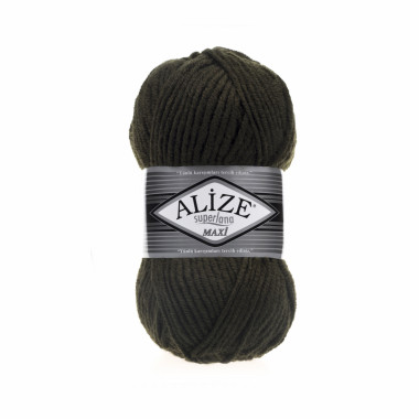 Пряжа Alize Superlana Maxi сосновий бір (241)