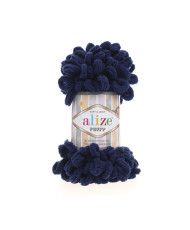 Yarn Alize Puffy dark blue (58)