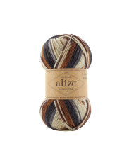 Yarn Alize Wooltime multicolor (11024)
