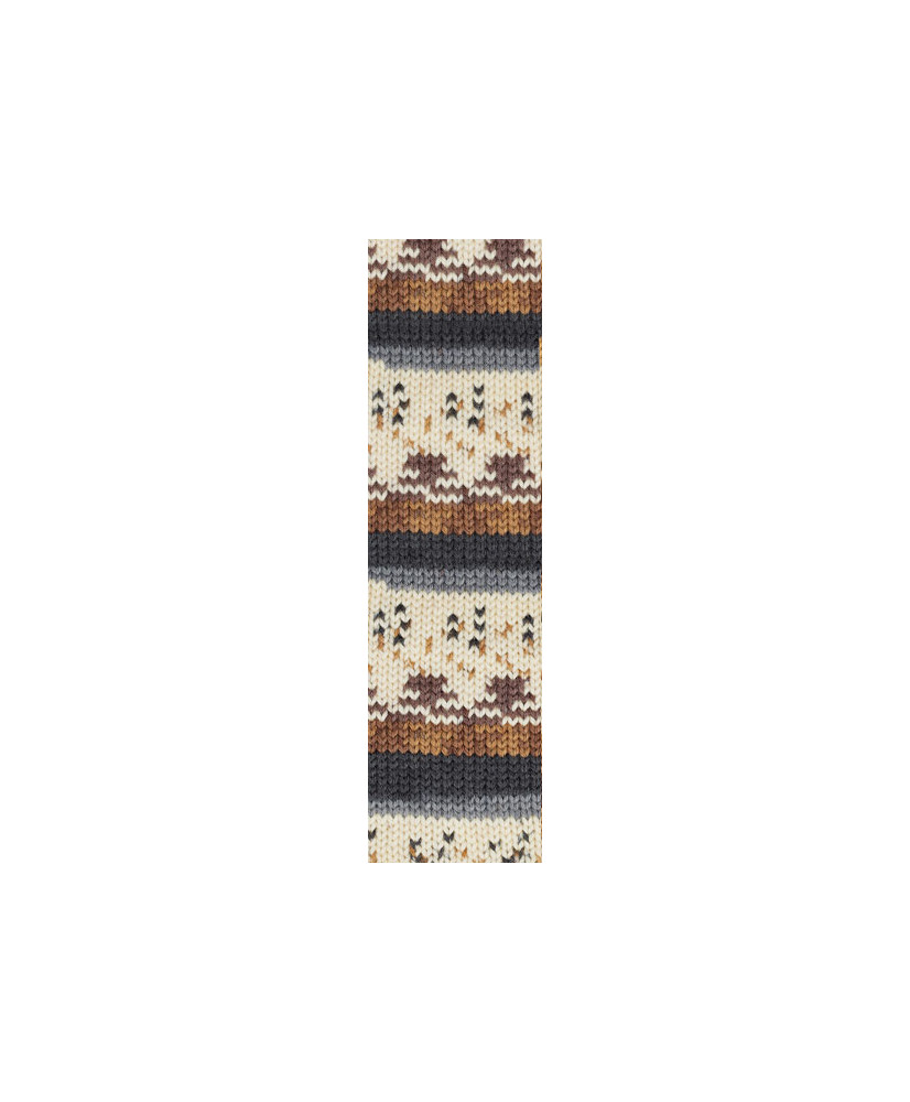 Yarn Alize Wooltime multicolor (11024)