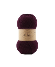 Yarn Alize Wooltime burgundy (578)
