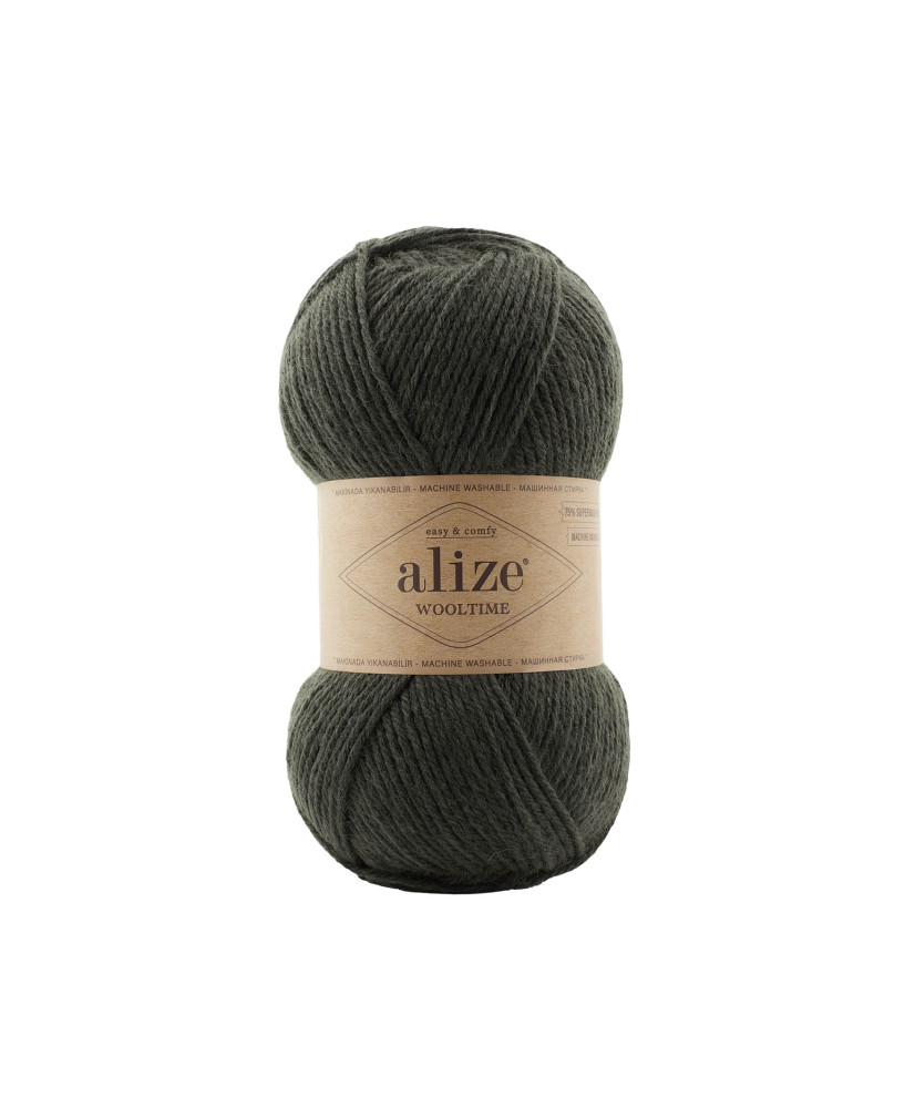 Yarn Alize Wooltime forest green (873) Yarn Alize Wooltime forest green (873)