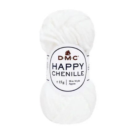 Пряжа DMC Happy Chenille білий (20)