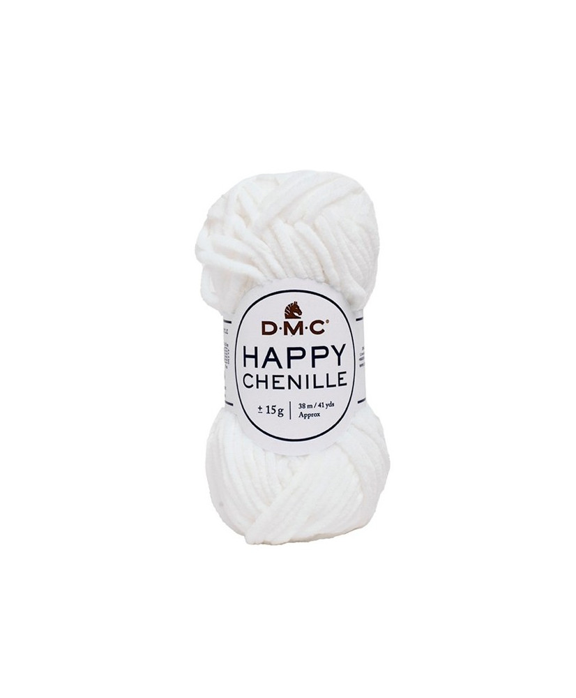 Yarn DMC Happy Chenille white (20) Yarn DMC Happy Chenille white (20)