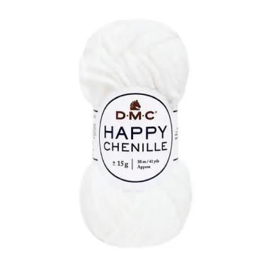 Пряжа DMC Happy Chenille білий (20)