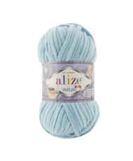 Yarn Alize Velluto azure (414)