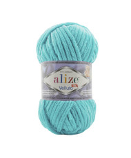 Yarn Alize Velluto turquoise (490)