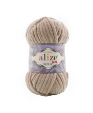 Yarn Alize Velluto coffee with milk (530)