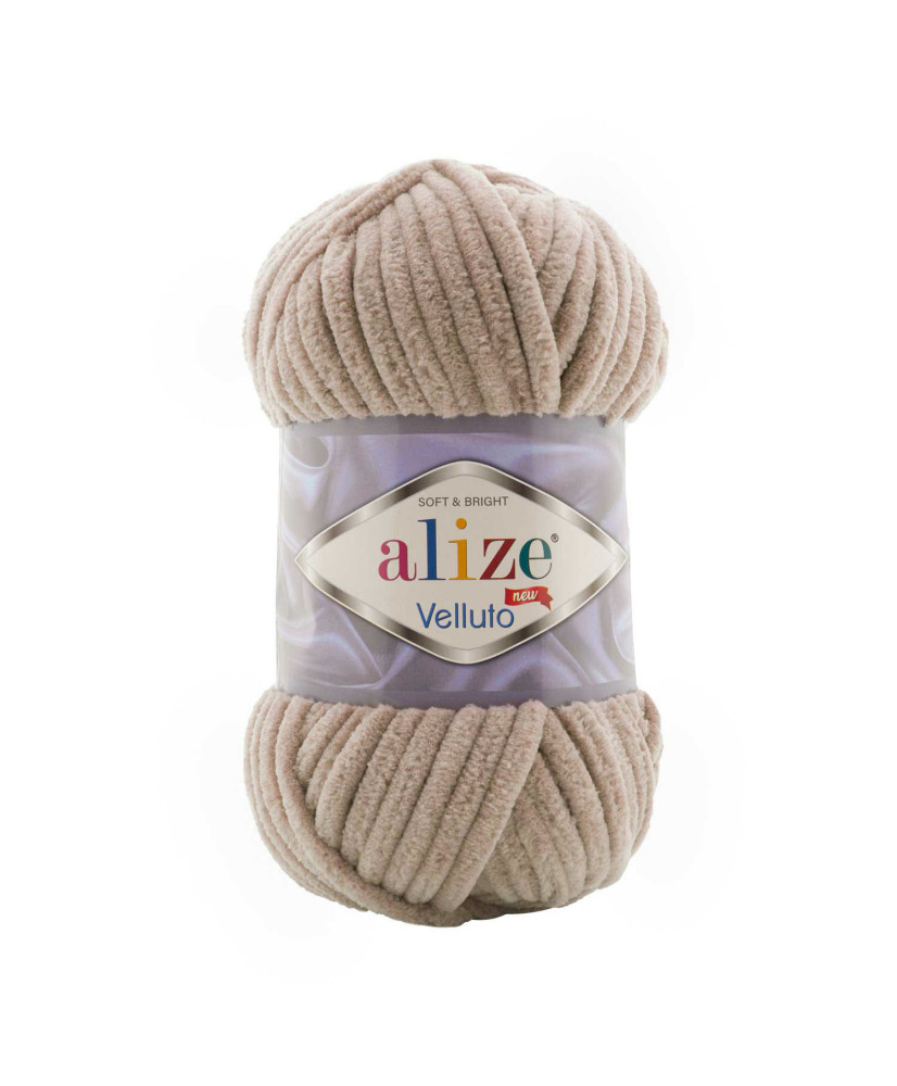 Yarn Alize Velluto coffee with milk (530) Yarn Alize Velluto coffee with milk (530)