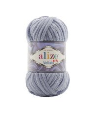 Yarn Alize Velluto charcoal grey (87)