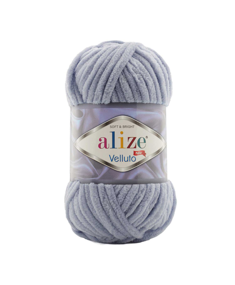 Yarn Alize Velluto charcoal grey (87) Yarn Alize Velluto charcoal grey (87)