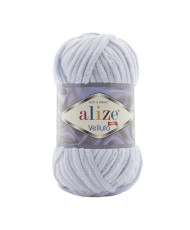 Yarn Alize Velluto light gray (416)