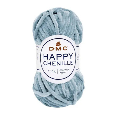Пряжа DMC Happy Chenille сіро-блакитний (18)