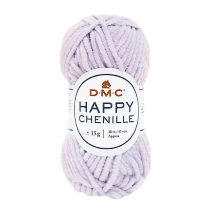 Пряжа DMC Happy Chenille нежно-сиреневый (19)