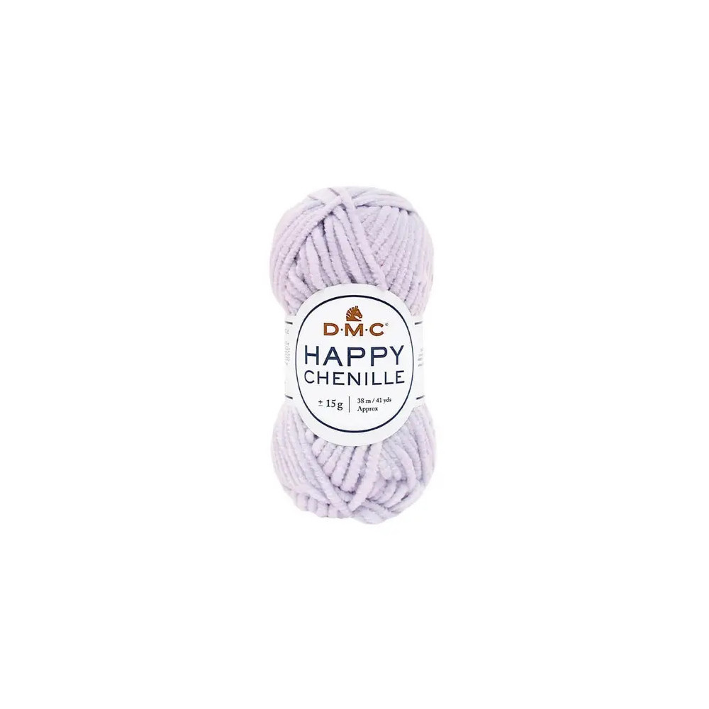 Пряжа DMC Happy Chenille ніжно-бузковий (19) Пряжа DMC Happy Chenille ніжно-бузковий (19)